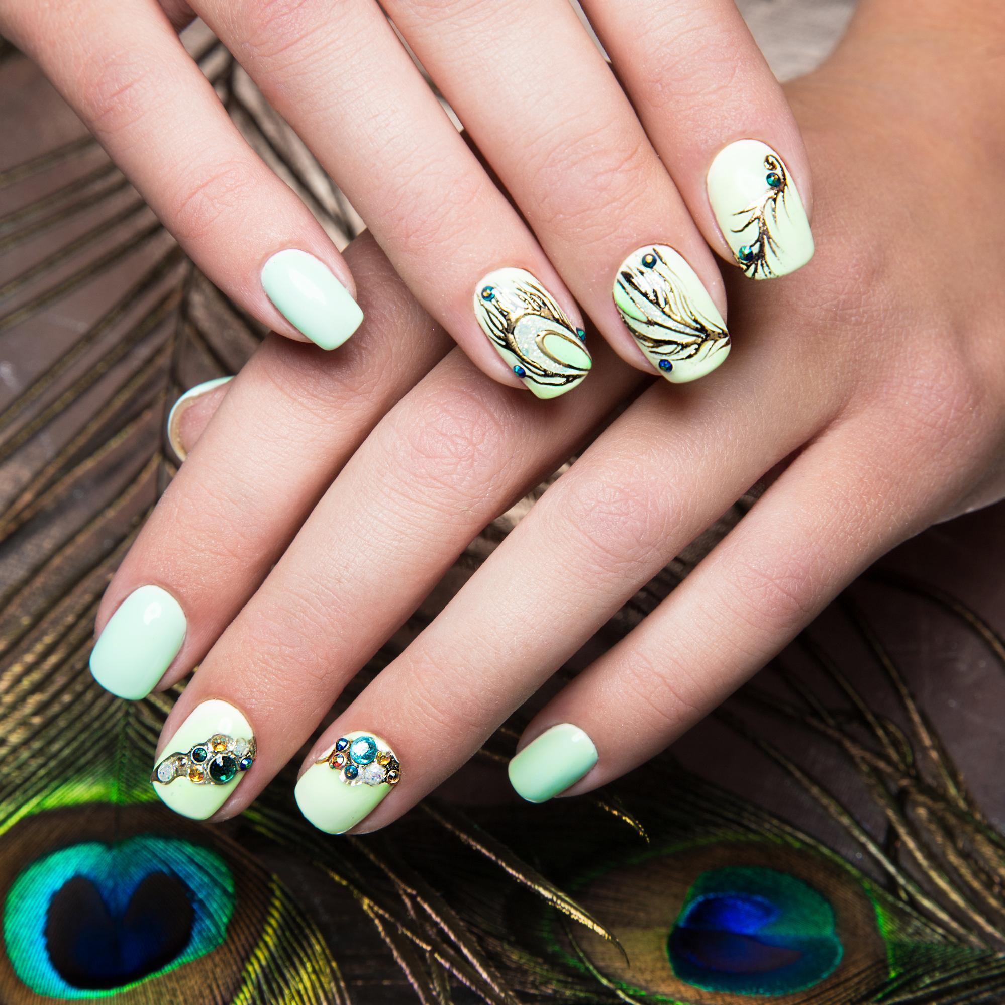 Dr13804 Nail 1 1 Squa Cc Green Brown